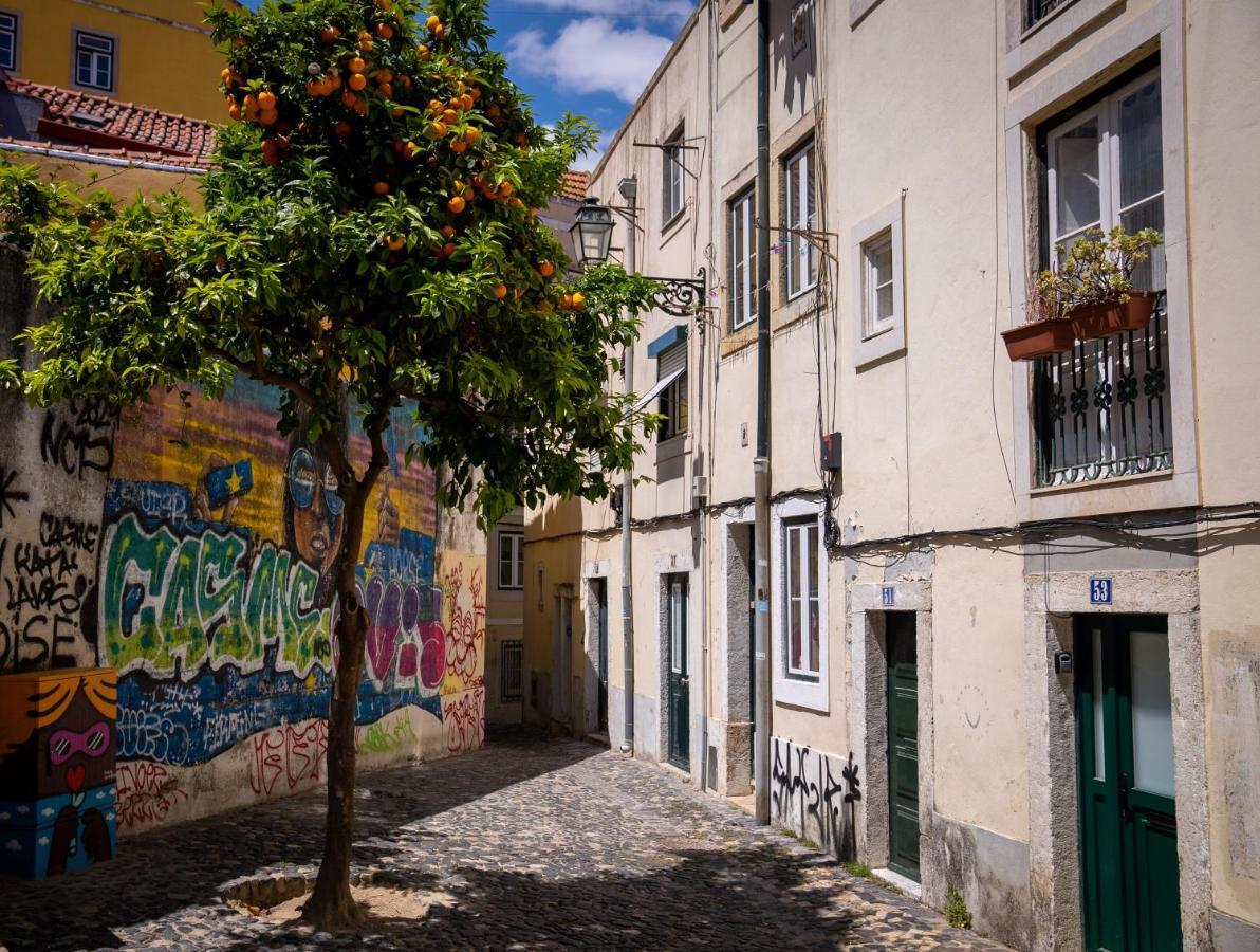 Great Apt In Historical City Center Lisbon Bagian luar foto